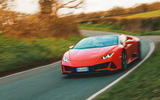 Lamborghini Huracán Spyder 2020 UK first drive review - on the road front