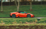 Lamborghini Huracán Spyder 2020 UK first drive review - on the road side