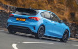 3 Ford Focus ST Edition 2021 UK FD hero rear