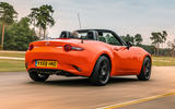 Mazda MX-5 30th Anniversary Edition 2019 UK first drive review - hero rear