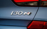 Hyundai i30 N 2020 UK first drive review - rear badge