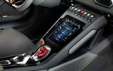 Lamborghini Huracan EVO RWD 2020 UK first drive review - centre console