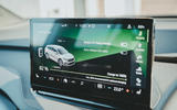 8 Skoda Enyaq iV 80x Sportline 2022 UK first drive review infotainment
