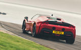 80 Britains best drivers car 2021 Ferrari track rear