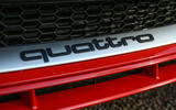 Audi TT RS Coupé quattro badging