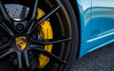 Porsche 718 Boxster GTS yellow brake calipers