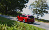 14 Ford Mondeo hybrid estate long term on road rear